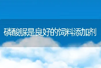 磷酸脲是良好的饲料添加剂