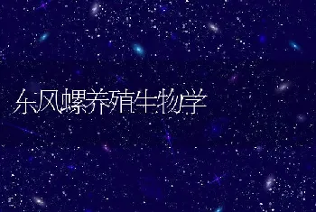 东风螺养殖生物学