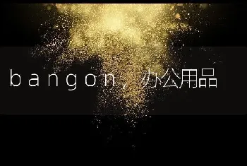 bangon，办公用品